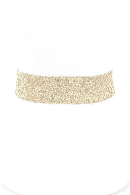 Metallic Bow Tie Elastic Belt - Shop Style & More | Fresh Looks, Everyday Deals & Free Shipping