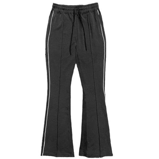 Mens Side Pipe Stacked Flare Pants - Shop Style & More | Fresh Looks, Everyday Deals & Free Shipping