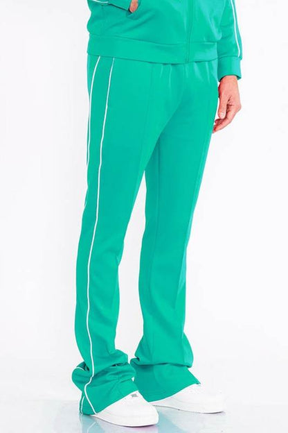 Mens Side Pipe Stacked Flare Pants - Shop Style & More | Fresh Looks, Everyday Deals & Free Shipping
