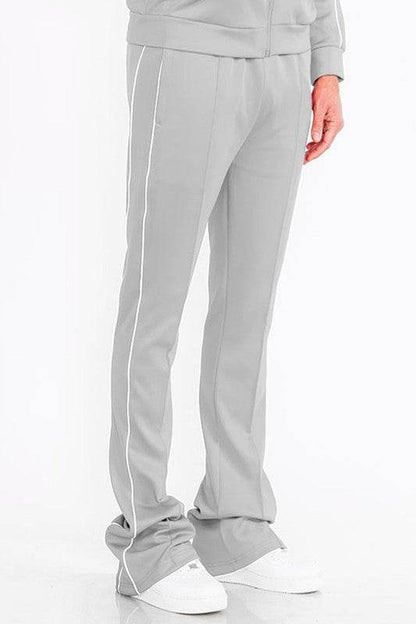 Mens Side Pipe Stacked Flare Pants - Shop Style & More | Fresh Looks, Everyday Deals & Free Shipping