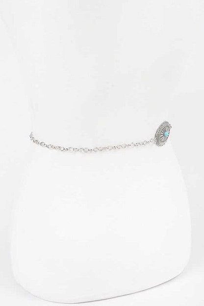 Turquoise Western Chain Belt - Shop Style & More | Fresh Looks, Everyday Deals & Free Shipping