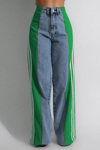 WOMEN FASHION CASUAL STYLE DENIM PANTS - Shop Style & More | Fresh Looks, Everyday Deals & Free Shipping