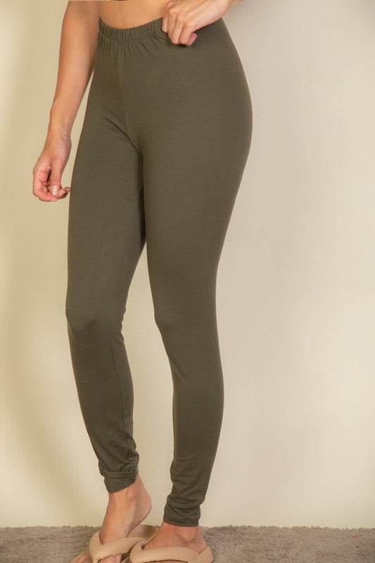 Basic Solid Leggings - Shop Style & More | Fresh Looks, Everyday Deals & Free Shipping
