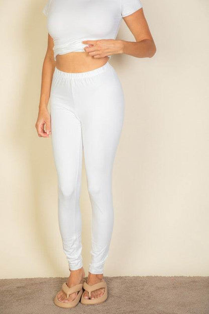Basic Solid Leggings - Shop Style & More | Fresh Looks, Everyday Deals & Free Shipping