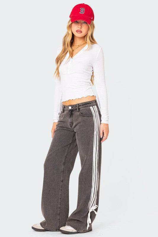WOMEN FASHION CASUAL STYLE DENIM PANTS - Shop Style & More | Fresh Looks, Everyday Deals & Free Shipping