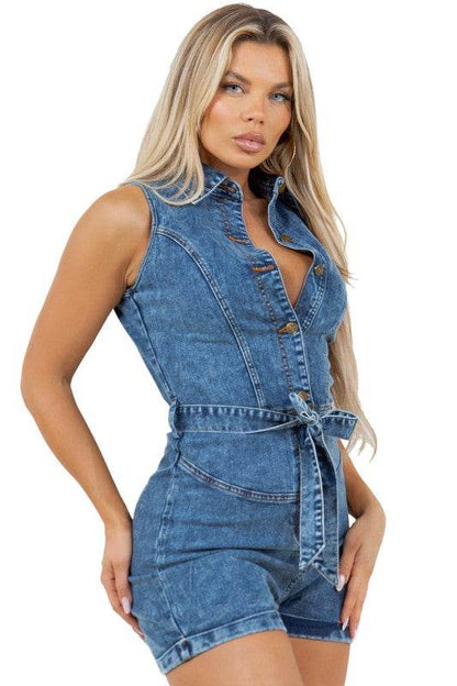 WOMEN FASHION DENIM ROMPERS - Shop Style & More | Fresh Looks, Everyday Deals & Free Shipping