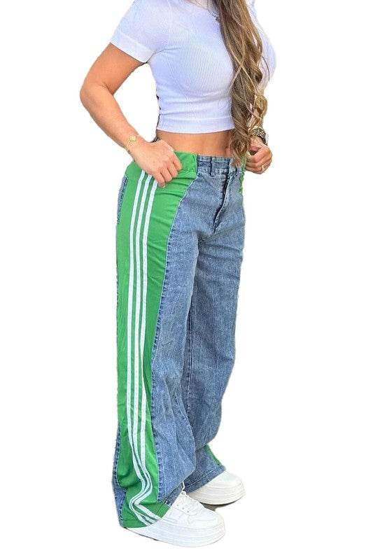 WOMEN FASHION CASUAL STYLE DENIM PANTS - Shop Style & More | Fresh Looks, Everyday Deals & Free Shipping
