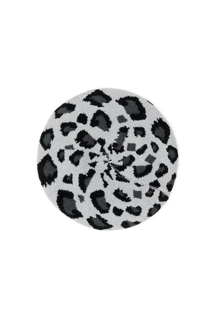 Leopard Stretchy Beret - Shop Style & More | Fresh Looks, Everyday Deals & Free Shipping