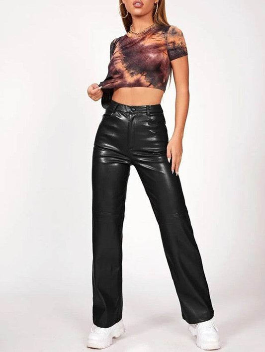 WOMEN SEXY PU LEATHER PANTS - Shop Style & More | Fresh Looks, Everyday Deals & Free Shipping