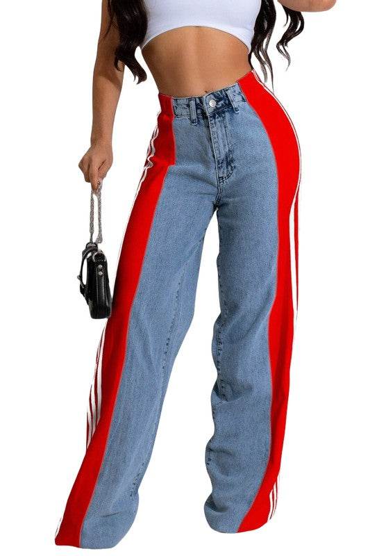 WOMEN FASHION CASUAL STYLE DENIM PANTS - Shop Style & More | Fresh Looks, Everyday Deals & Free Shipping