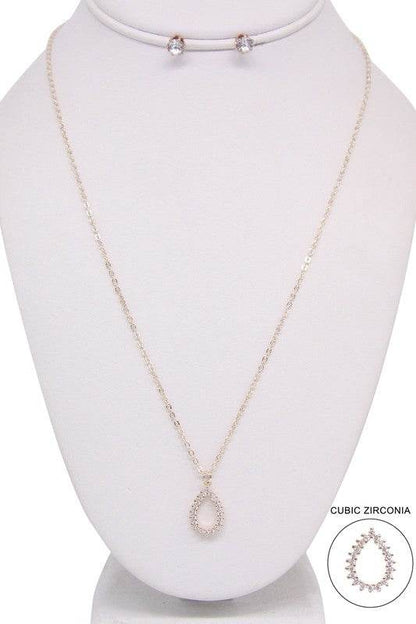 TEAR DROP NECKLACE SET - Shop Style & More | Fresh Looks, Everyday Deals & Free Shipping