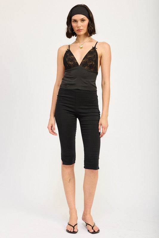 MIXED MEDIA LACE CAMI TOP - Shop Style & More | Fresh Looks, Everyday Deals & Free Shipping