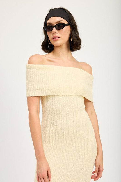 STRAPLESS BODYCON MIDI DRESS - Shop Style & More | Fresh Looks, Everyday Deals & Free Shipping