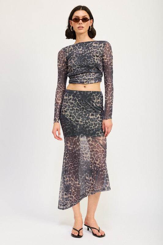PRINTED MERMAID MAXI SKIRT - Shop Style & More | Fresh Looks, Everyday Deals & Free Shipping