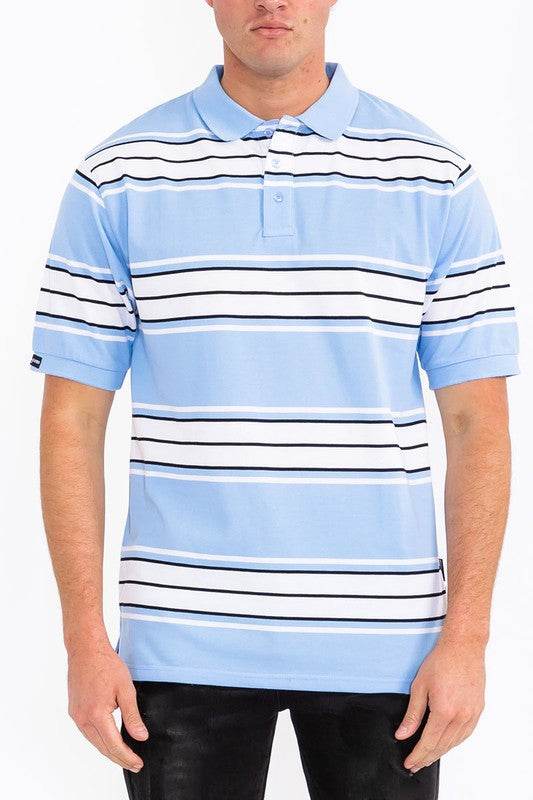 Old School Striped Pique Polo Shirt - Shop Style & More | Fresh Looks, Everyday Deals & Free Shipping