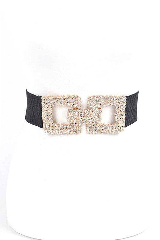 Crystal Buckle Elastic Belt - Shop Style & More | Fresh Looks, Everyday Deals & Free Shipping