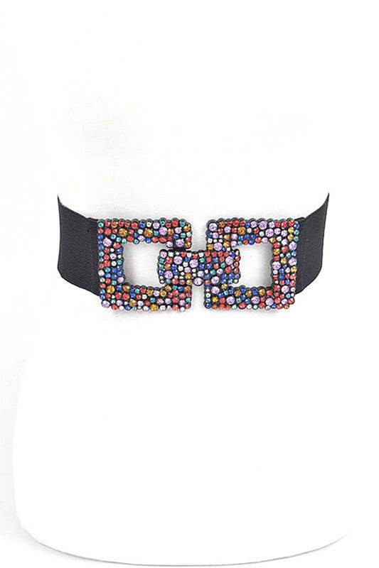 Crystal Buckle Elastic Belt - Shop Style & More | Fresh Looks, Everyday Deals & Free Shipping