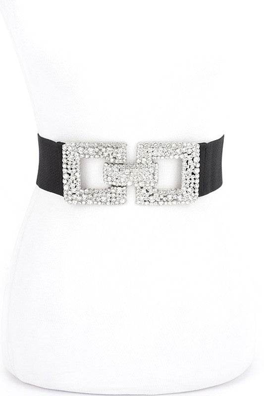 Crystal Buckle Elastic Belt - Shop Style & More | Fresh Looks, Everyday Deals & Free Shipping