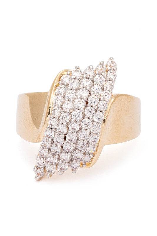 Size 11 Crystal Iconic Ring - Shop Style & More | Fresh Looks, Everyday Deals & Free Shipping
