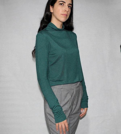 Trouser high waist dropped pants Extra SOFT - Shop Style & More | Fresh Looks, Everyday Deals & Free Shipping
