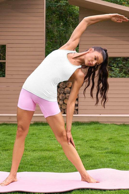 Ribbed Workout Tank Tops with Built in Bra - Shop Style & More | Fresh Looks, Everyday Deals & Free Shipping