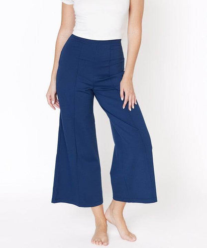 PONTE WIDE LEG ANKLE LENGTH PANTS - Shop Style & More | Fresh Looks, Everyday Deals & Free Shipping