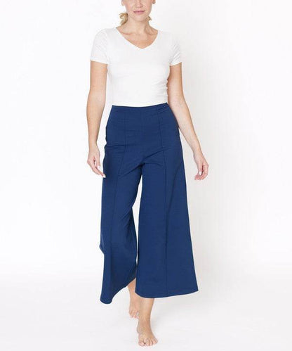PONTE WIDE LEG ANKLE LENGTH PANTS - Shop Style & More | Fresh Looks, Everyday Deals & Free Shipping