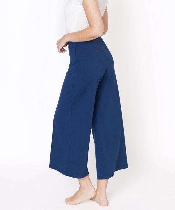 PONTE WIDE LEG ANKLE LENGTH PANTS - Shop Style & More | Fresh Looks, Everyday Deals & Free Shipping