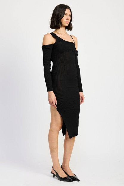 OFF SHOULDER LONG SLEEVE MAXI DRESS - Shop Style & More | Fresh Looks, Everyday Deals & Free Shipping