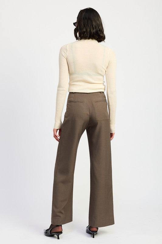 TROUSER PANTS WTIH ADJUSTABLE WAIST BAND BUCKLE - Shop Style & More | Fresh Looks, Everyday Deals & Free Shipping