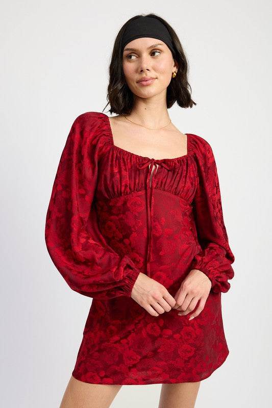 LONG SLEEVE LACE MINI DRESS - Shop Style & More | Fresh Looks, Everyday Deals & Free Shipping