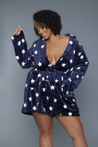 Kaylee Robe Star Print - Shop Style & More | Fresh Looks, Everyday Deals & Free Shipping