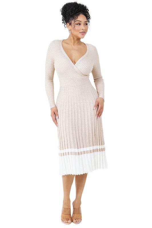 WOMEN FASHION LONG MAXI KNIT DRESS - Shop Style & More | Fresh Looks, Everyday Deals & Free Shipping