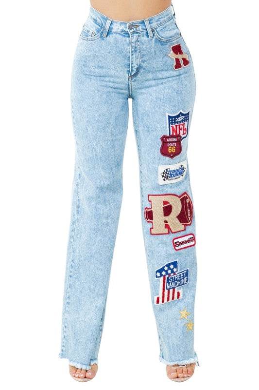 Brook Varsity Jean in Light Wash - Shop Style & More | Fresh Looks, Everyday Deals & Free Shipping
