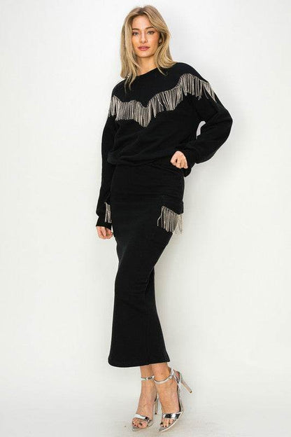 WESTERN TASSEL SKIRT - Shop Style & More | Fresh Looks, Everyday Deals & Free Shipping