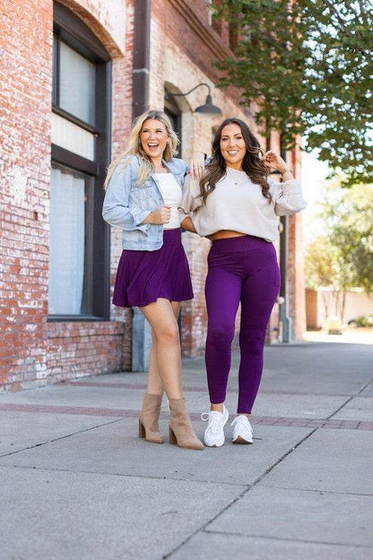 The Bailey Purple Skort - Shop Style & More | Fresh Looks, Everyday Deals & Free Shipping