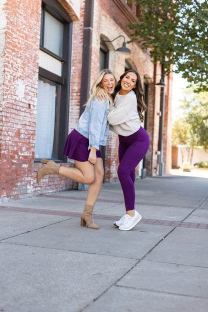 The Bailey Purple Skort - Shop Style & More | Fresh Looks, Everyday Deals & Free Shipping