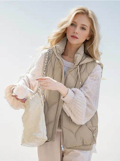 Puffer vest with Hoodie  - Shop Style & More | Fresh Looks, Everyday Deals & Free Shipping