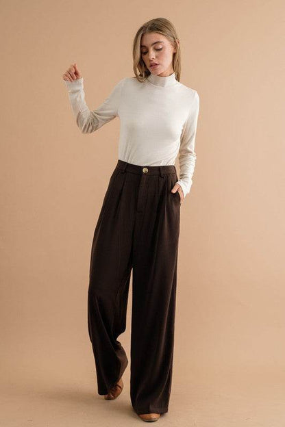 HIGHT WAIST WIDE PANTS - Shop Style & More | Fresh Looks, Everyday Deals & Free Shipping