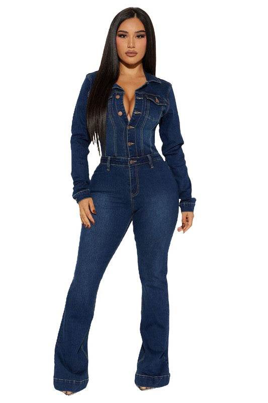 WOMEN DENIM SEXY JUMPSUIT - Shop Style & More | Fresh Looks, Everyday Deals & Free Shipping