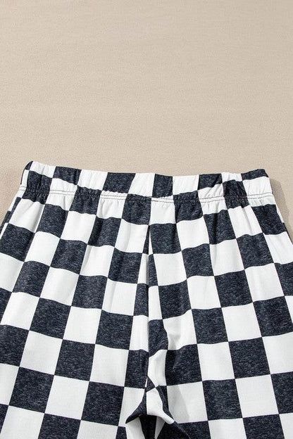Checkered High Rise Flared Pants - Shop Style & More | Fresh Looks, Everyday Deals & Free Shipping