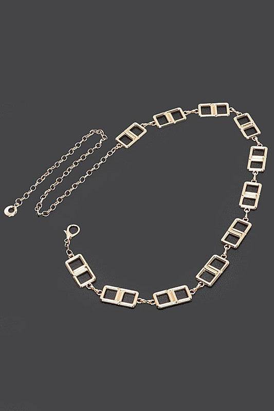 Station Square Link Fashion Chain Belt - Shop Style & More | Fresh Looks, Everyday Deals & Free Shipping