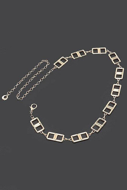 Station Square Link Fashion Chain Belt - Shop Style & More | Fresh Looks, Everyday Deals & Free Shipping
