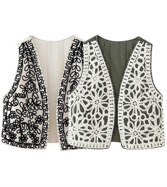 Crochet front vest - Shop Style & More | Fresh Looks, Everyday Deals & Free Shipping