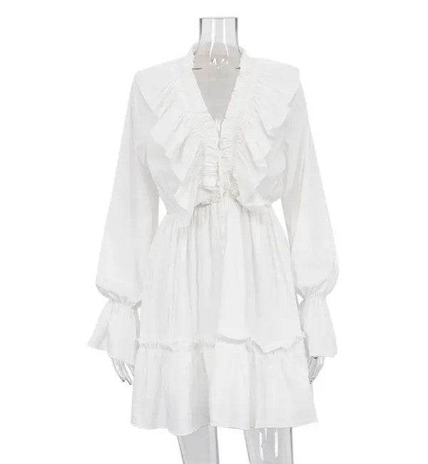 Long sleeve ruffle dress - Shop Style & More | Fresh Looks, Everyday Deals & Free Shipping