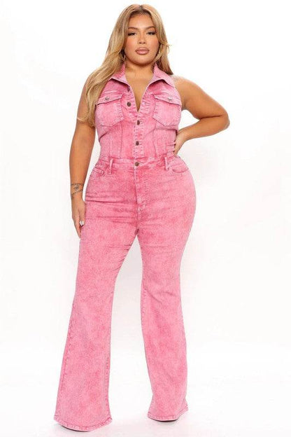 WOMEN FASHION DENIM JUMPSUIT - Shop Style & More | Fresh Looks, Everyday Deals & Free Shipping