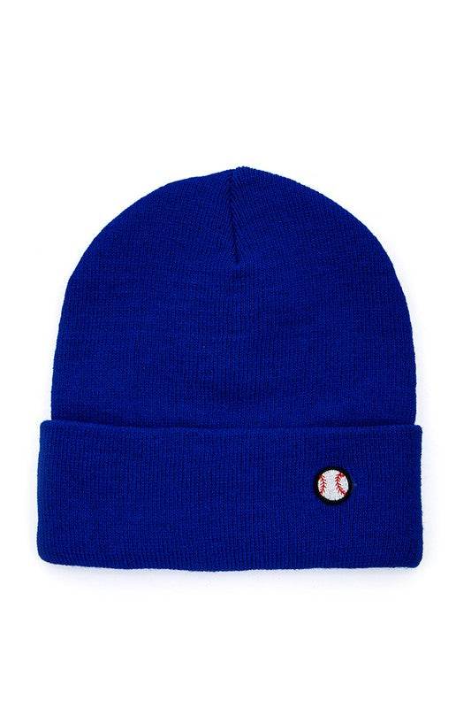 Baseball Patch Unisex Winter Beanie - Shop Style & More | Fresh Looks, Everyday Deals & Free Shipping
