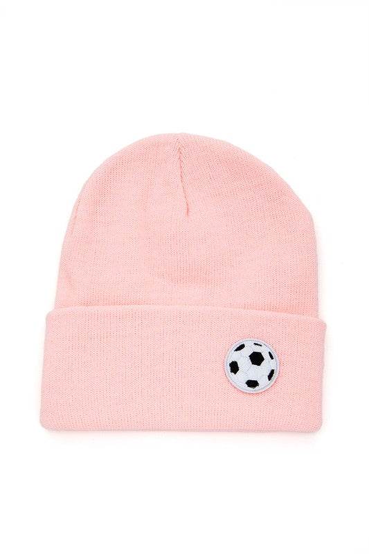 Soccer Patch Unisex Winter Beanie - Shop Style & More | Fresh Looks, Everyday Deals & Free Shipping