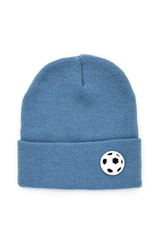 Soccer Patch Unisex Winter Beanie - Shop Style & More | Fresh Looks, Everyday Deals & Free Shipping