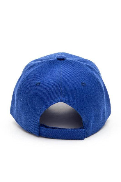 Chenille Baseball Patch Blue Cap - Shop Style & More | Fresh Looks, Everyday Deals & Free Shipping